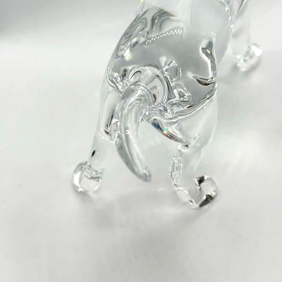 箱有り】バカラ クリスタル ラブラドール フィギュアリン 犬 ドッグ