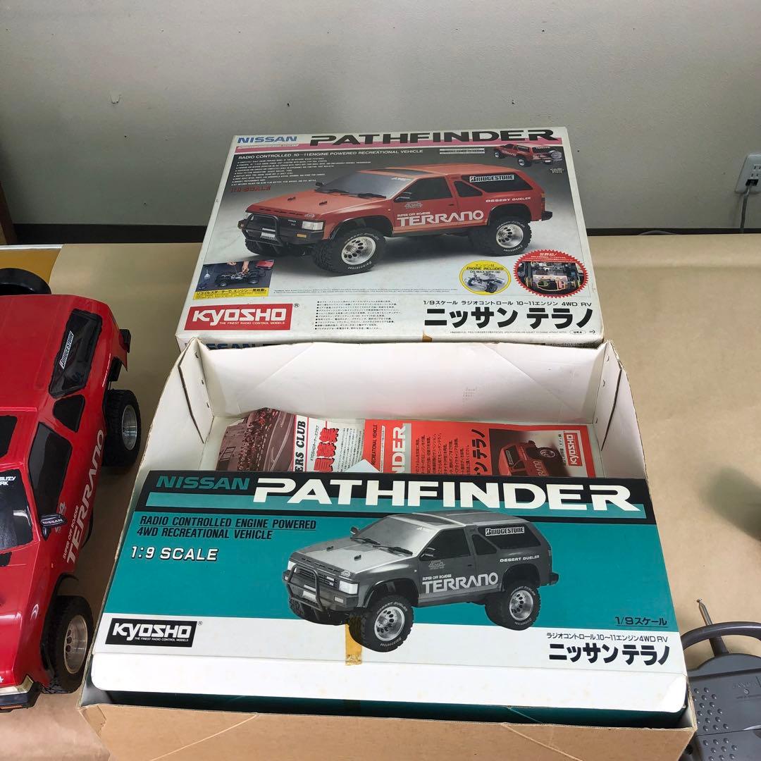 【絶版】京商 1/9 4WD エンジンカー 日産 D21 テラノ 動作未確認