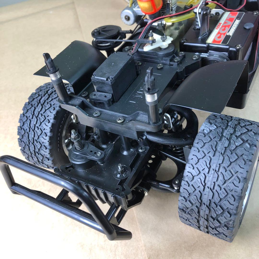 絶版】京商 1/9 4WD エンジンカー 日産 D21 テラノ 動作未確認 - メルカリ