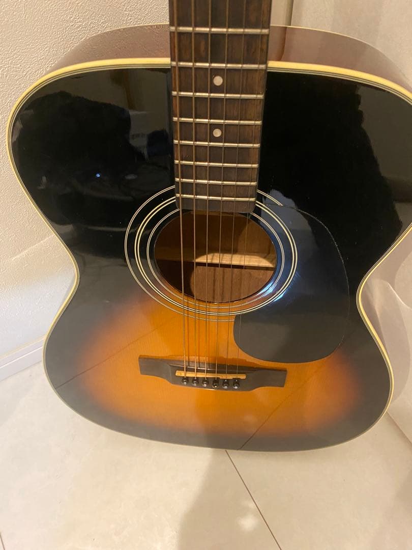 美品 HCF-18 ヘッドウェイ アコースティックギター サンバースト ケース付