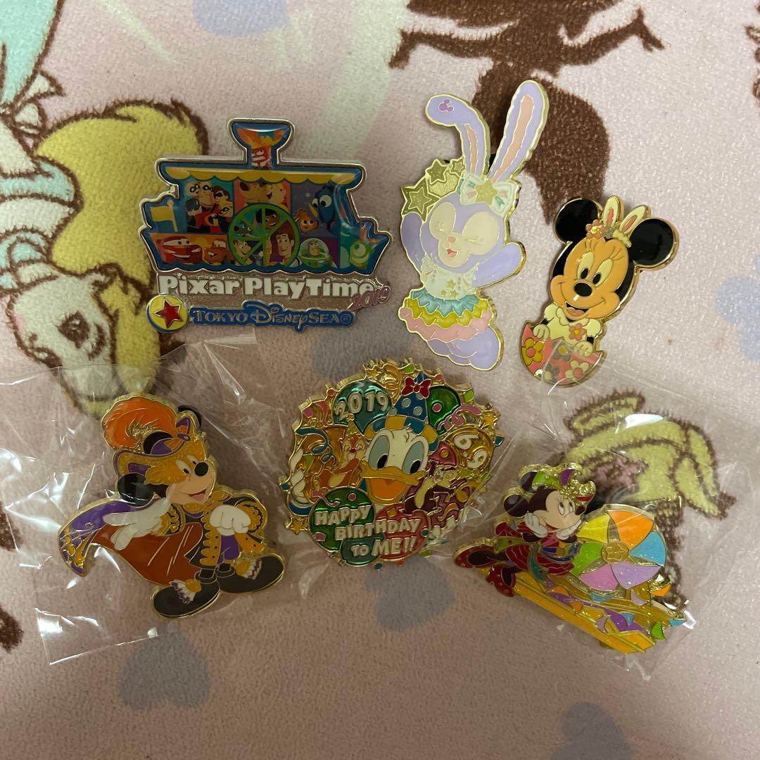 東京ディズニーシーピンバッジまとめ売り