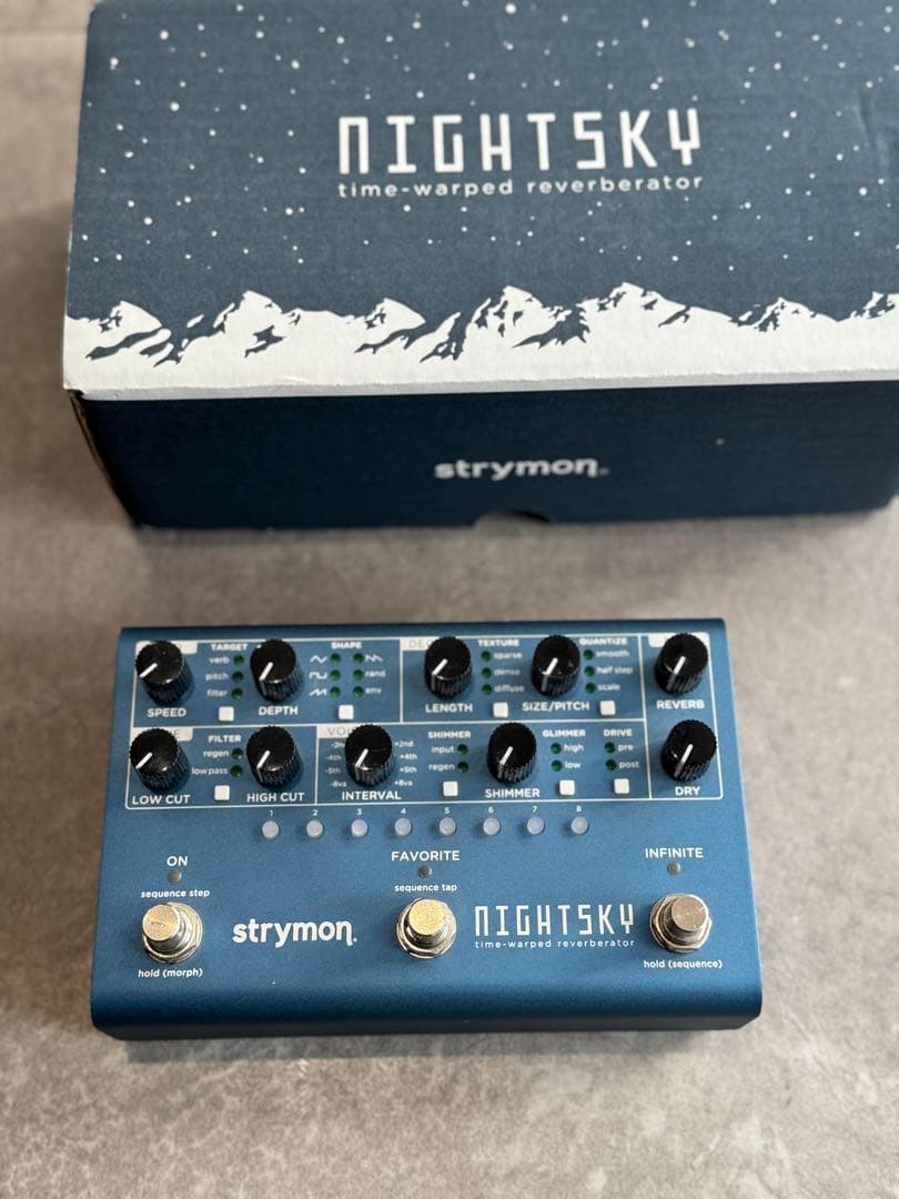 ギター strymon Night sky