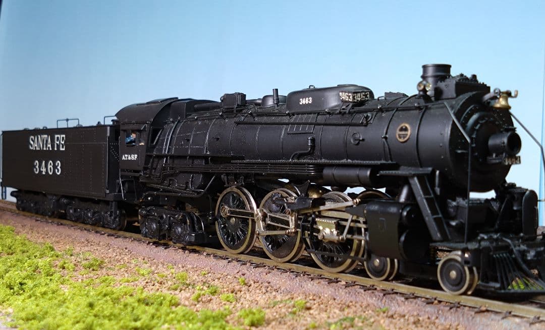 天賞堂　SANTA FE ４−６−４ HUDSON Tenshodo HO FE Hudson 4-6-4 Steam Locomotive Santa Fe #3463 | eBay