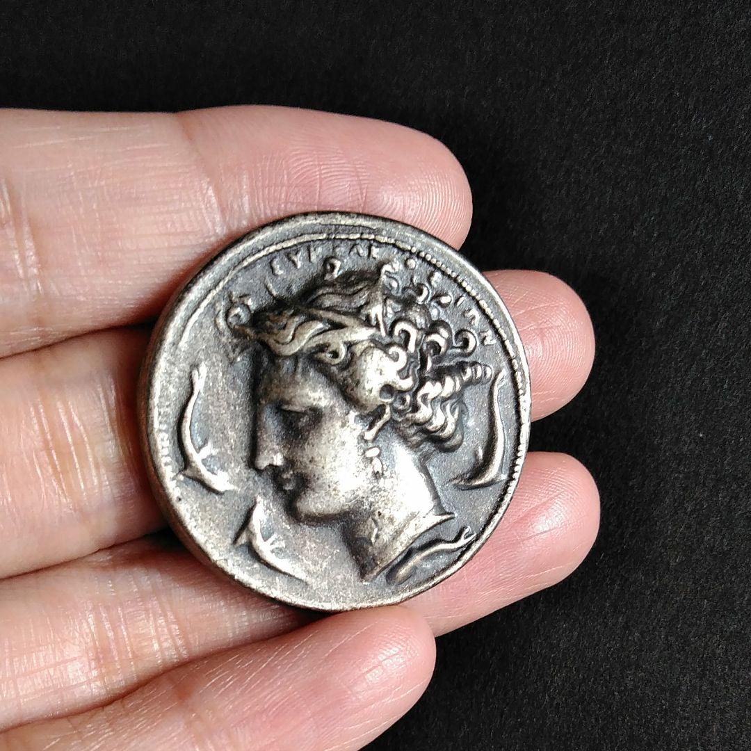 ローマ コイン 複製 特大 35mm 希少レプリカ