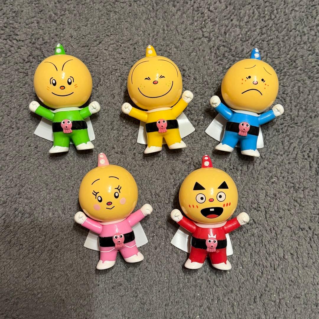 たこやきマントマン ソフビ ソフトビニール人形 フィギュア 5体セット