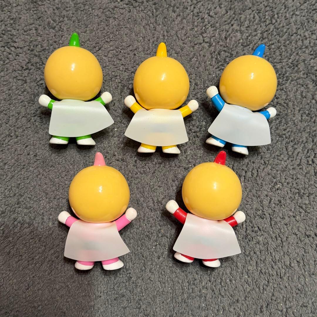 たこやきマントマン ソフビ ソフトビニール人形 フィギュア 5体セット