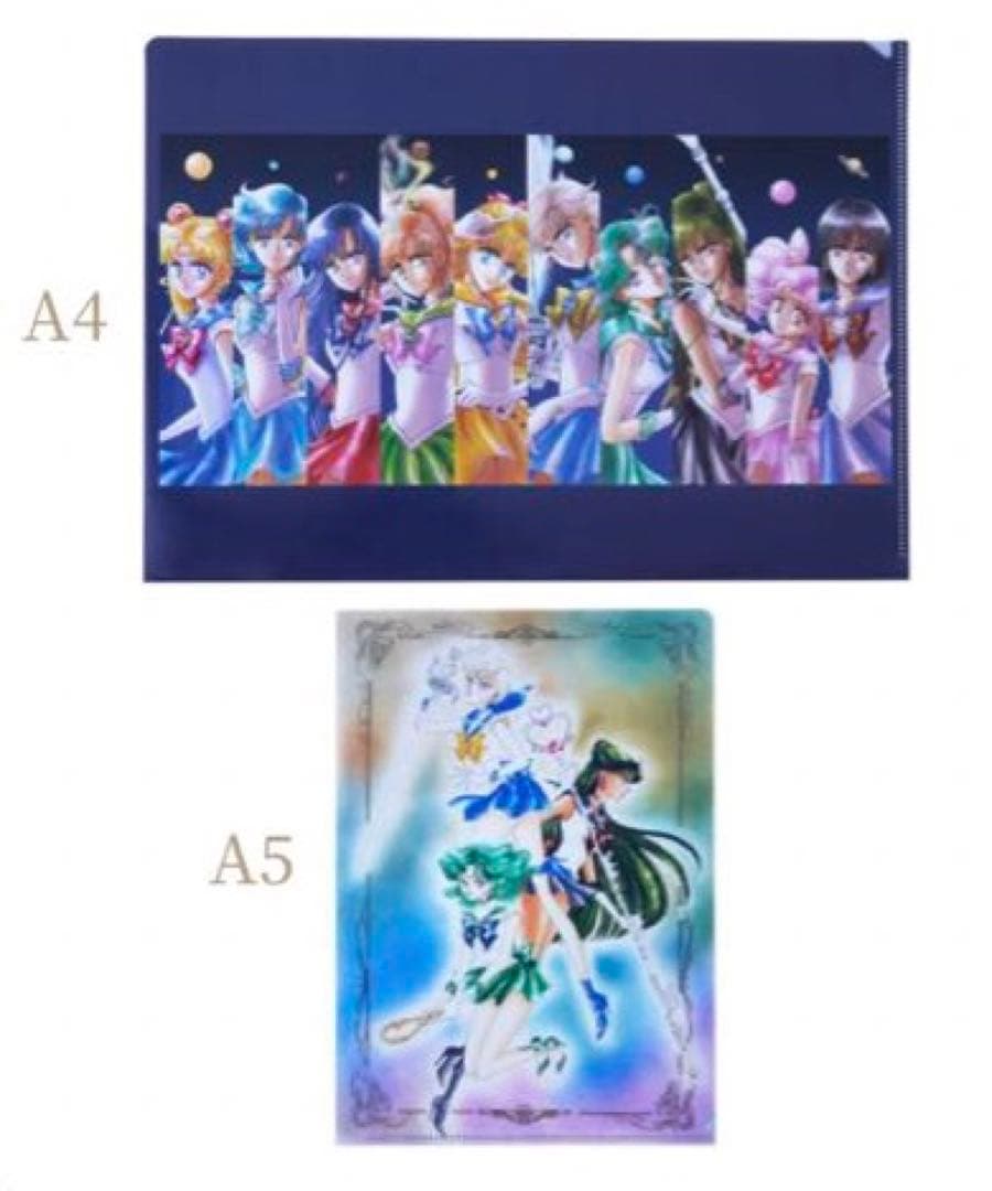 セーラームーン ミュージアム見開きクリアファイル 6枚セット