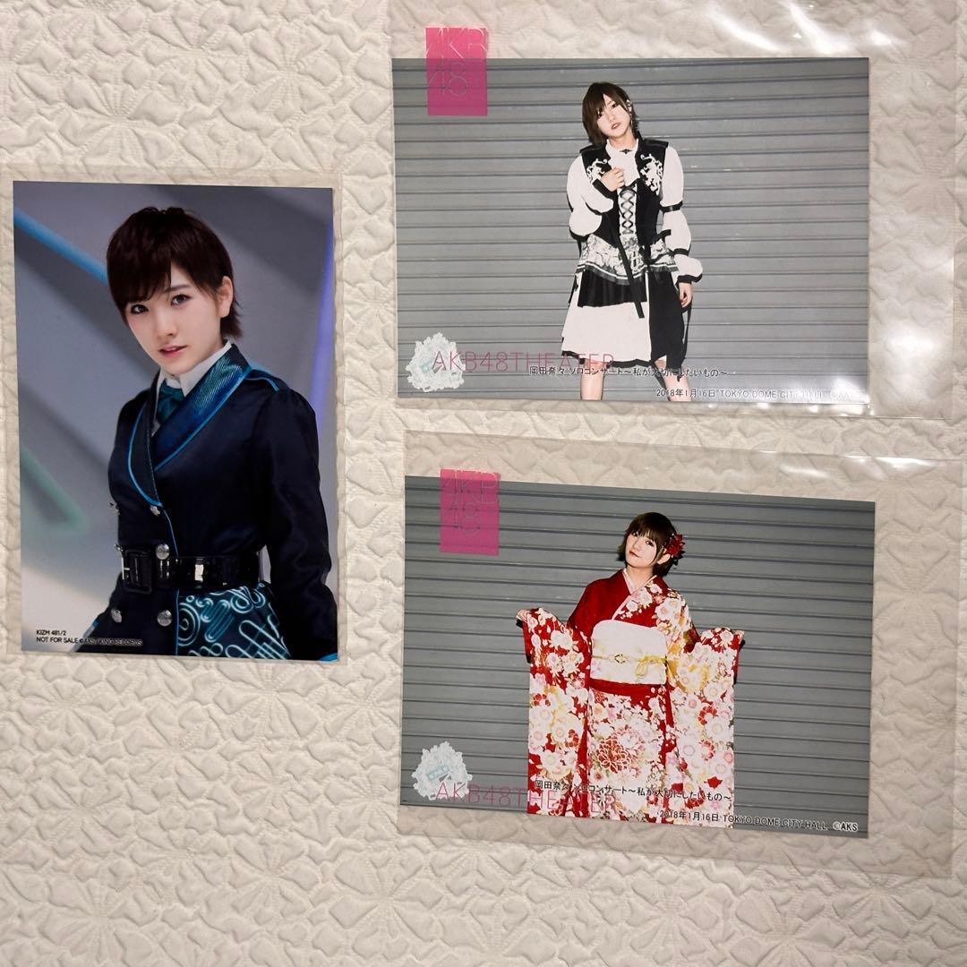 AKB48 岡田奈々 チェキ 当選品 TDC 画像・写真 | AKB48村山彩希＆岡田