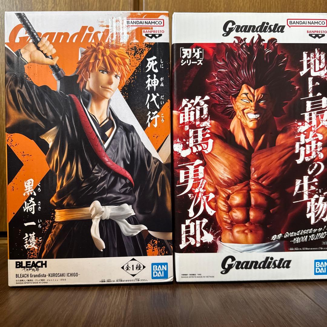 刃牙 Grandista 範馬勇次郎 BLEACH 黒崎一護 フィギュア - メルカリ