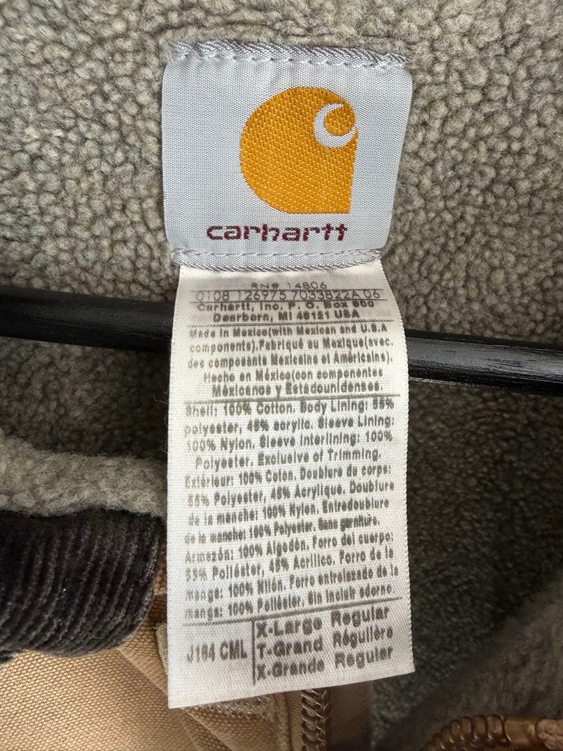 K*G様 【Carhartt/カーハート】トラディショナル ジャケット 短丈