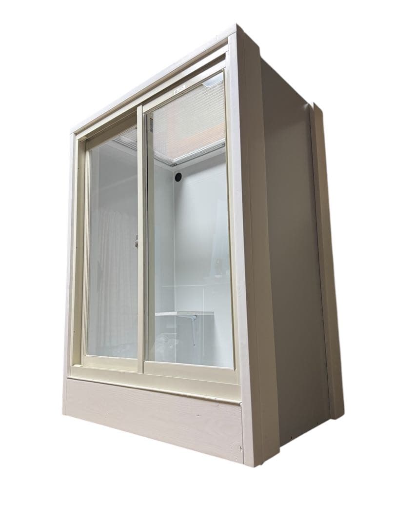 爬虫類用ケージ アルミサッシ仕様