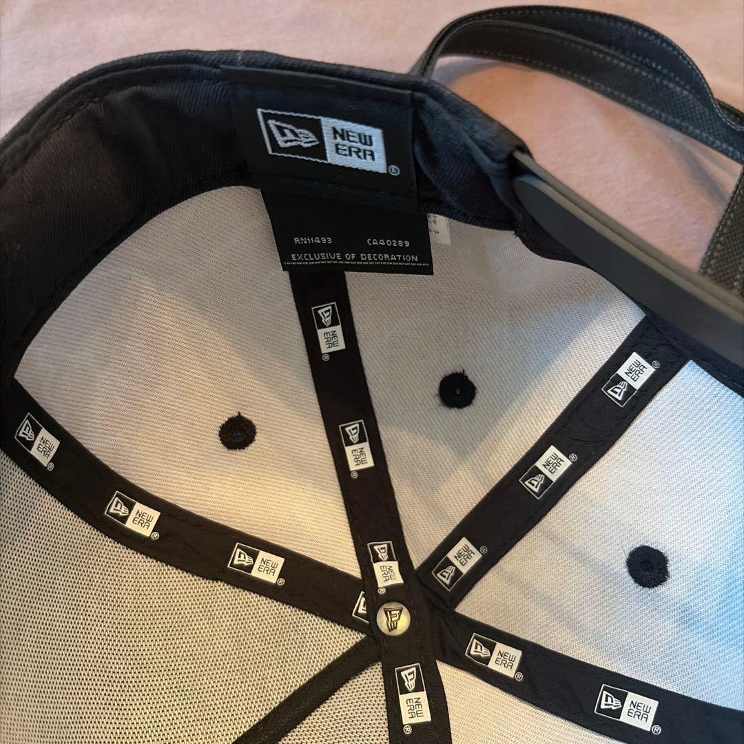 新品 送料無料 クシタニ ニューエラ コラボ キャップ ブラック P-5103