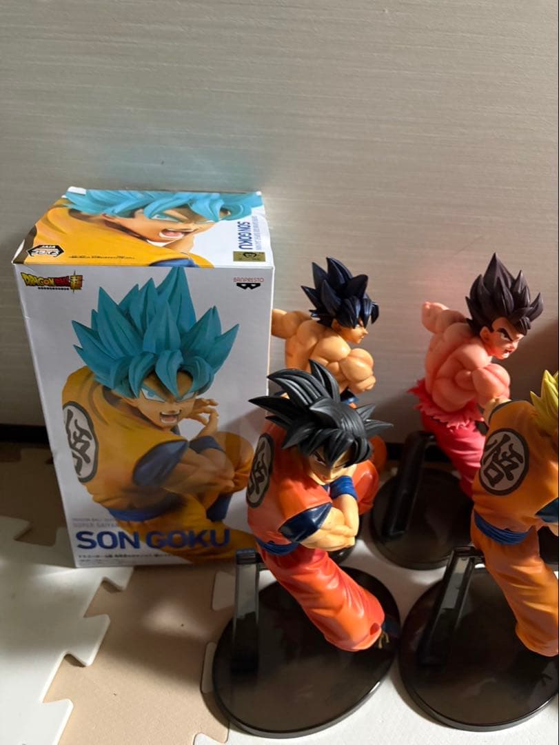 ドラゴンボール超 地球育ちのサイヤ人 孫悟空　6体セット