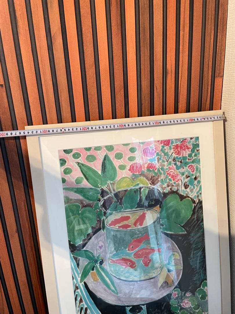 Matisse アンリ・マティス 金魚 額装付 美術品・アンティーク