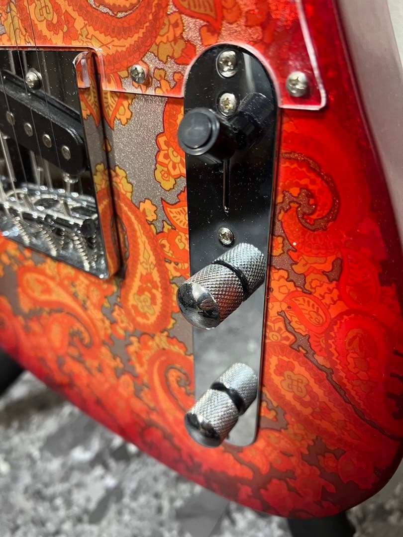 Telecaster Red Paisley（テレキャスター ペイズリー）