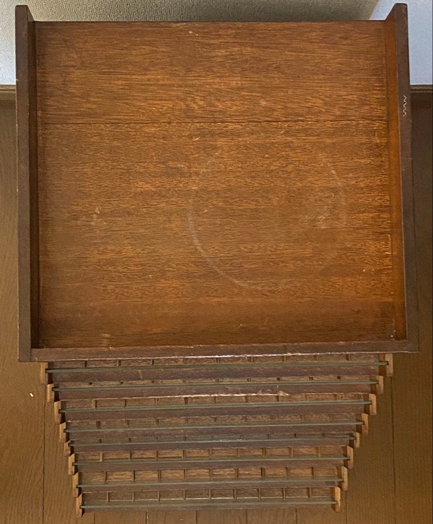 木製 糸収納棚(8段)