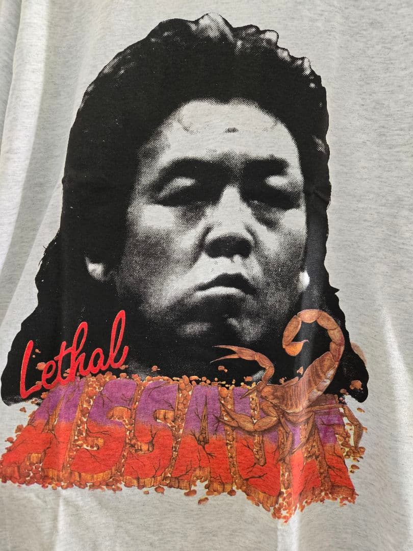 90s 長州力 LETHAL ASSAULT Tシャツ プロレス WCW