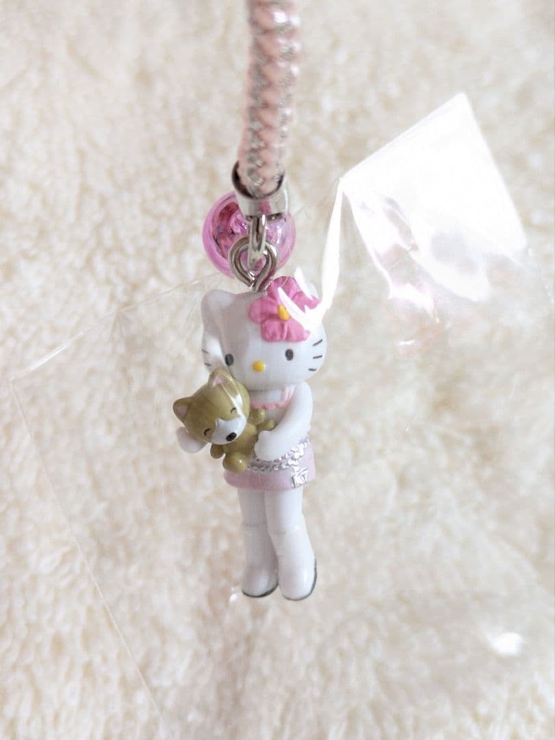 【ハローキティ】ご当地キティ　東京限定　渋谷バージョン　ストラップ　根付け
