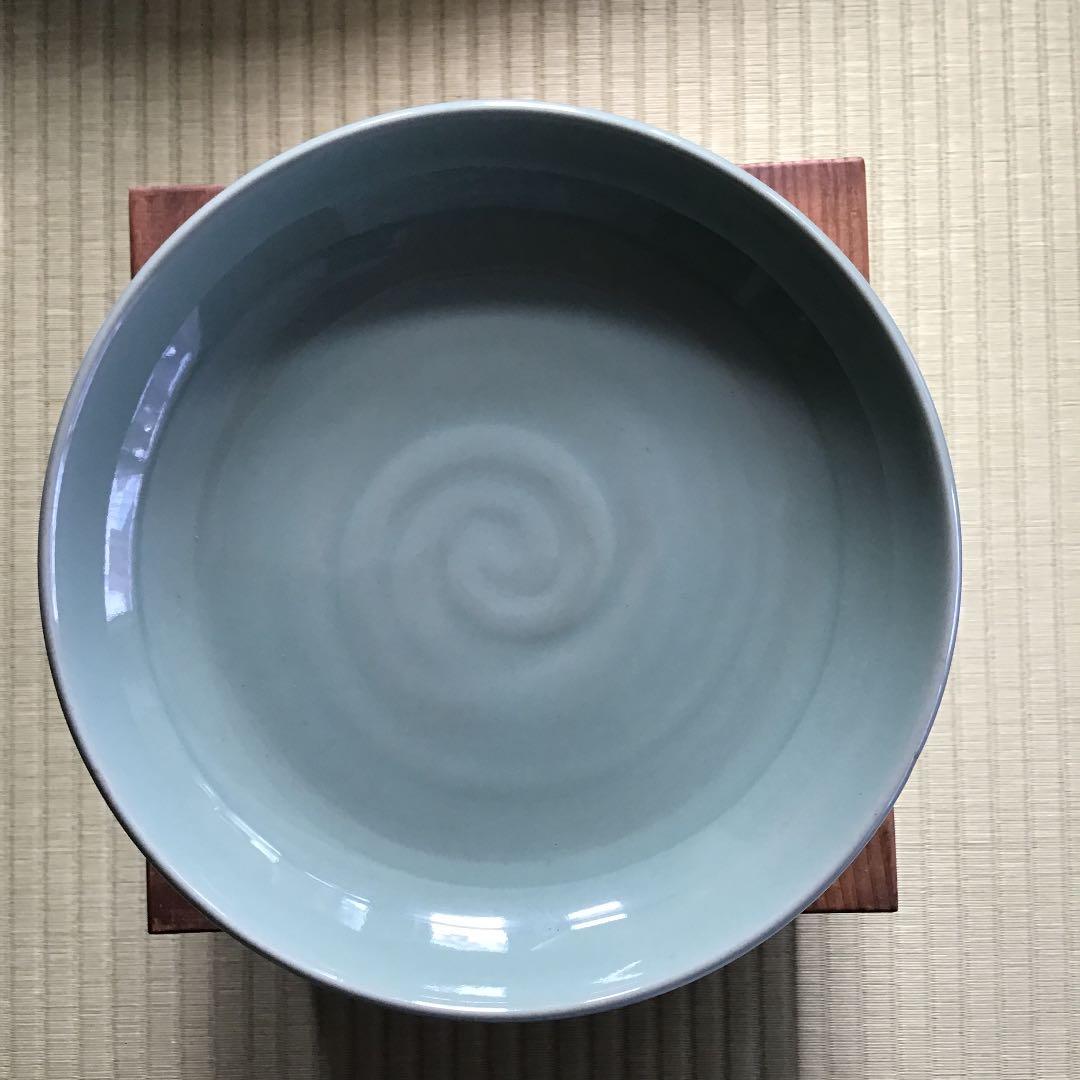 宮永 東山 みやながとうざん 初代】青磁 高坏