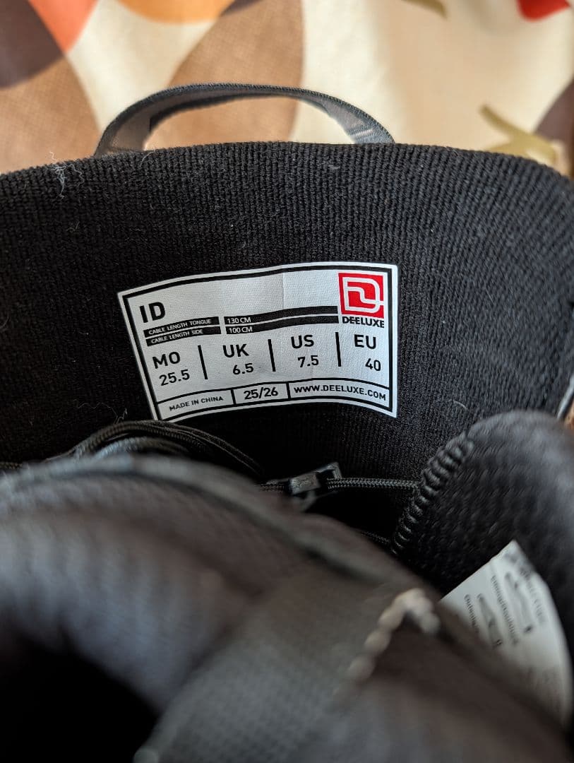 【美品 最新モデル】DEELUXE ID DUAL BOA - 25.5cm