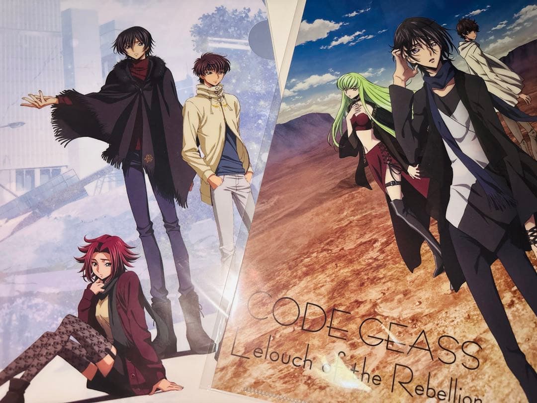 コードギアス反逆のルルーシュ クリアファイル 大量まとめ売り ケース