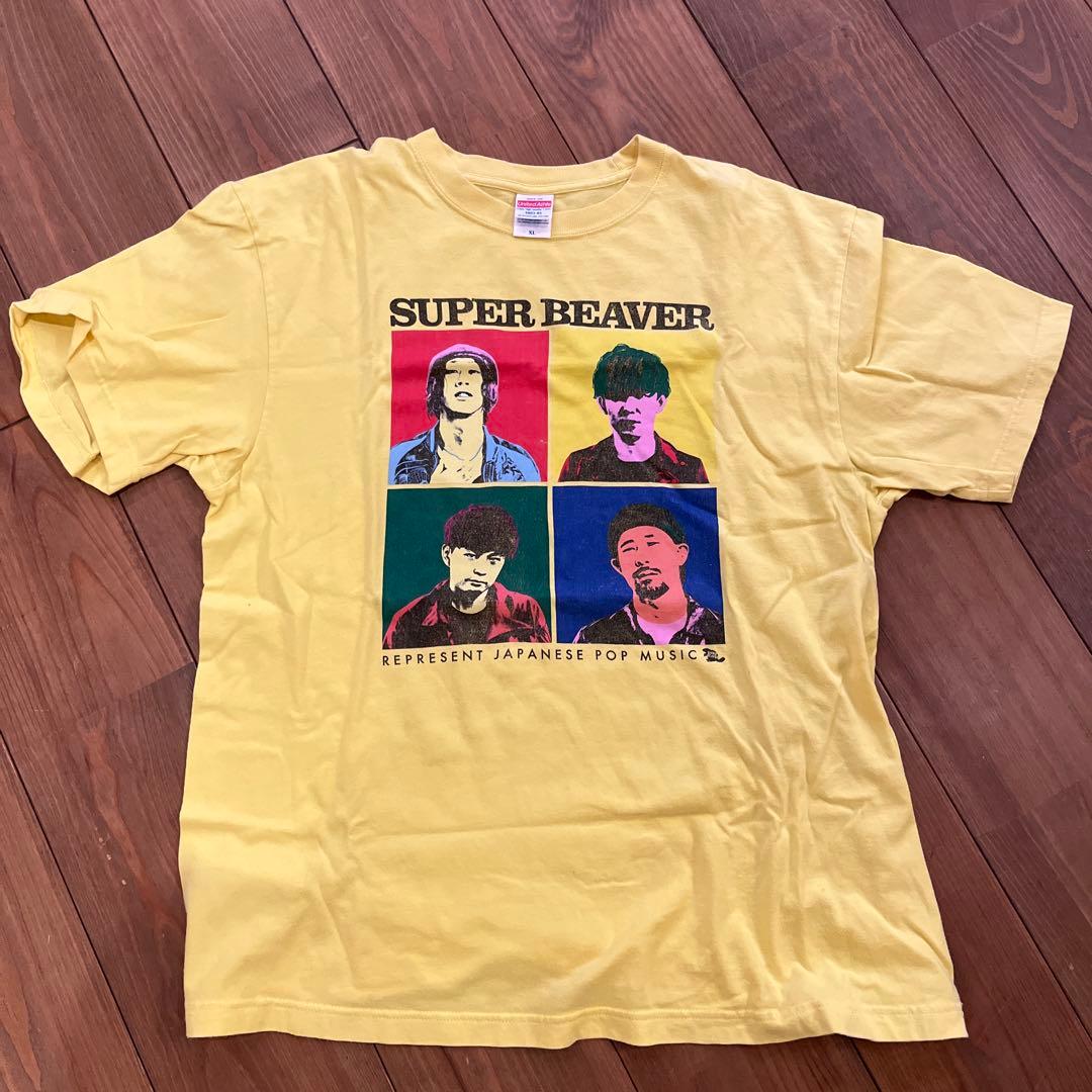 【レア】SUPER BEAVER ライブTシャツ イエロー XL レア】SUPER BEAVER ライブTシャツ イエロー XL レア】SUPER BEAVER