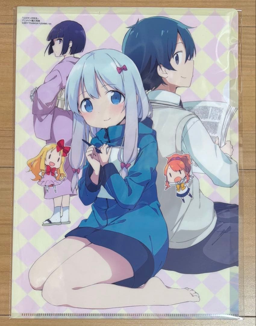 エロマンガ先生 クリアファイル まとめ売り 特典 和泉紗霧 - メルカリ