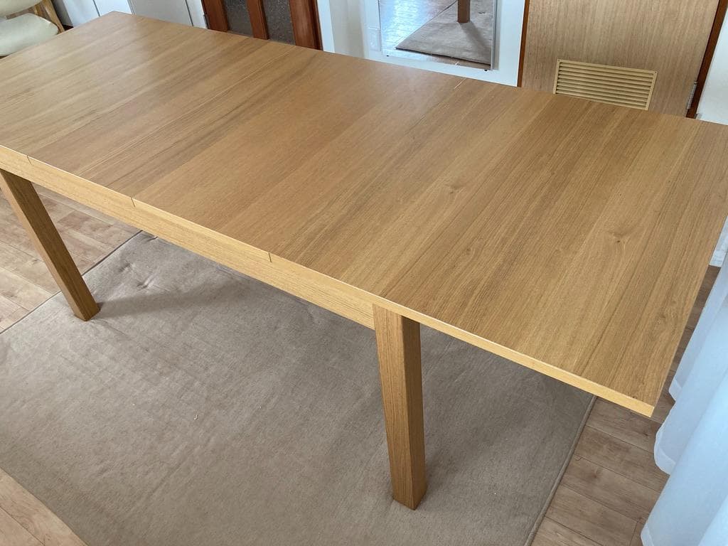 IKEA★BJURSTA　送料込　伸長式テーブル　140/160/180cm