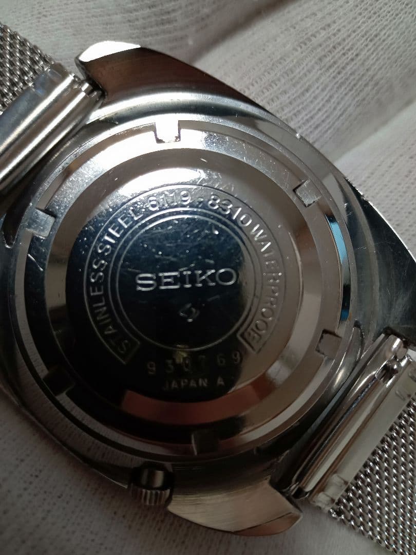 ヤ*カ様 SEIKO5　SPORTS　機械式自動巻　6119-8310　希少アン