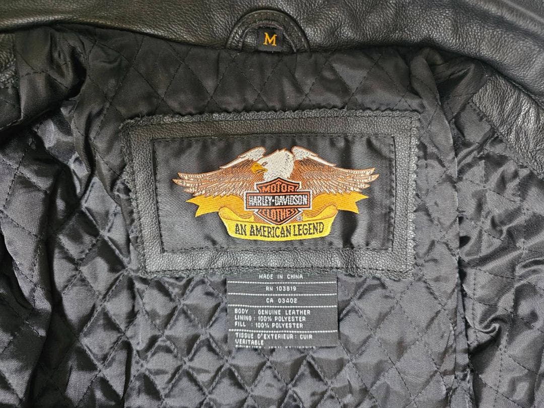 超希少】ハーレーダビッドソン ファイアパターン レザージャケット