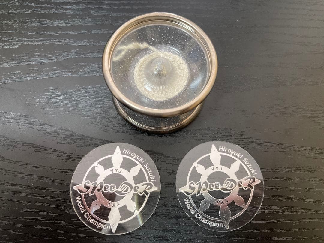 【専用出品】ヨーヨージャム　スピーダー白・シルバーグリッター 2個セット