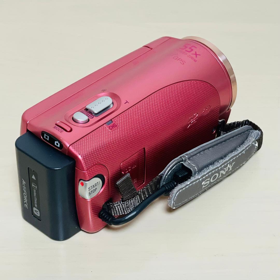SONY ソニー HDR-CX270 ハンディカム ビデオカメラ ピンク