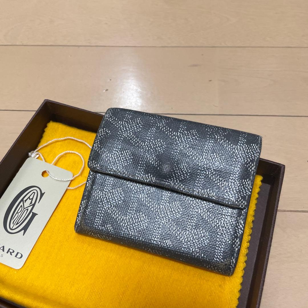 ゴヤール マリニーウォレット レザー ケース グレー 小銭入れ