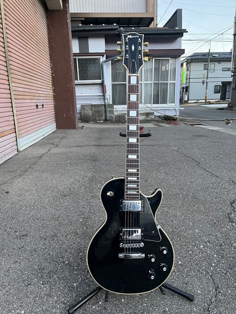 Morris レスポールタイプ リフレット済み ハードケース付】