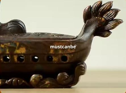 銅製 竜船香炉 室内檀香沈香 香炉 茶道薫炉 香道具 装飾品 工芸品 置物