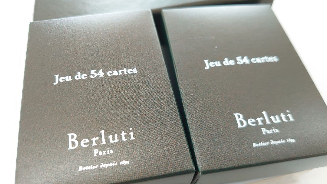 ベルルッティ トランプ 2セット 希少ファーストモデル 新品未使用
