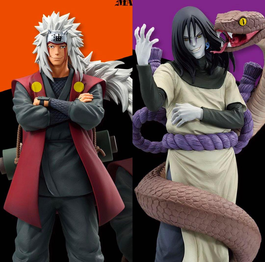 NARUTO 一番くじ 伝説の三忍 A賞自来也 & B賞