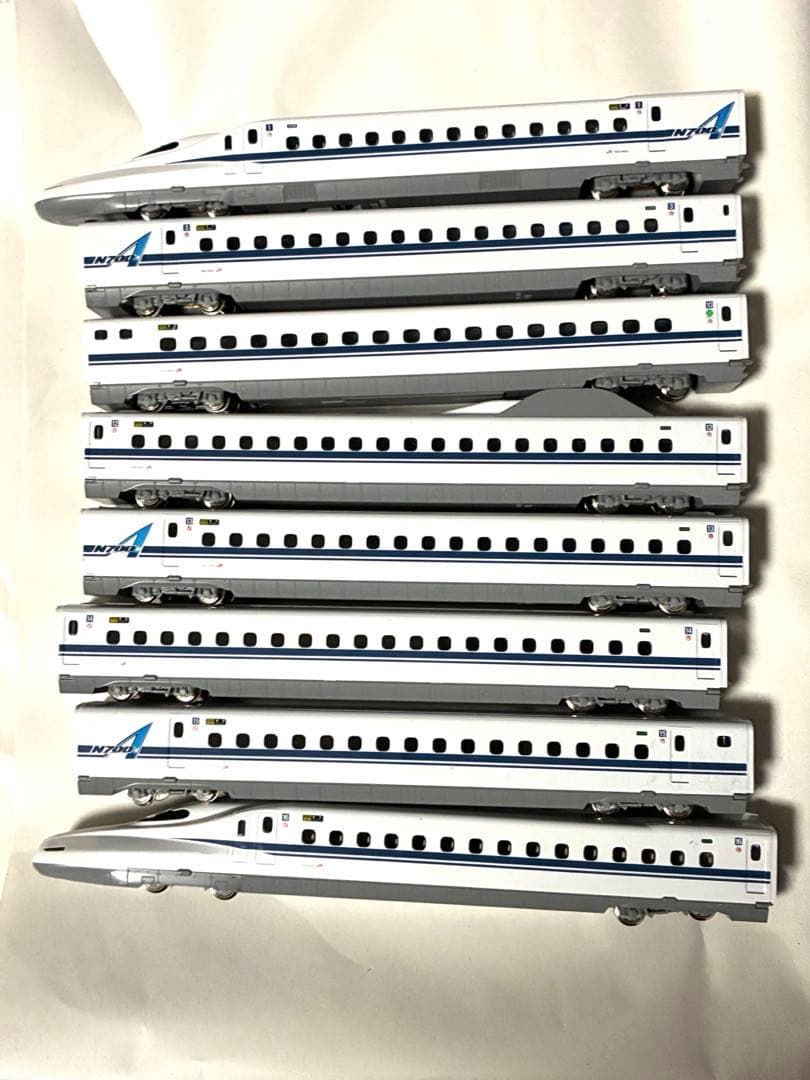 N700A新幹線8両　kato ライト点灯動力動作確認済