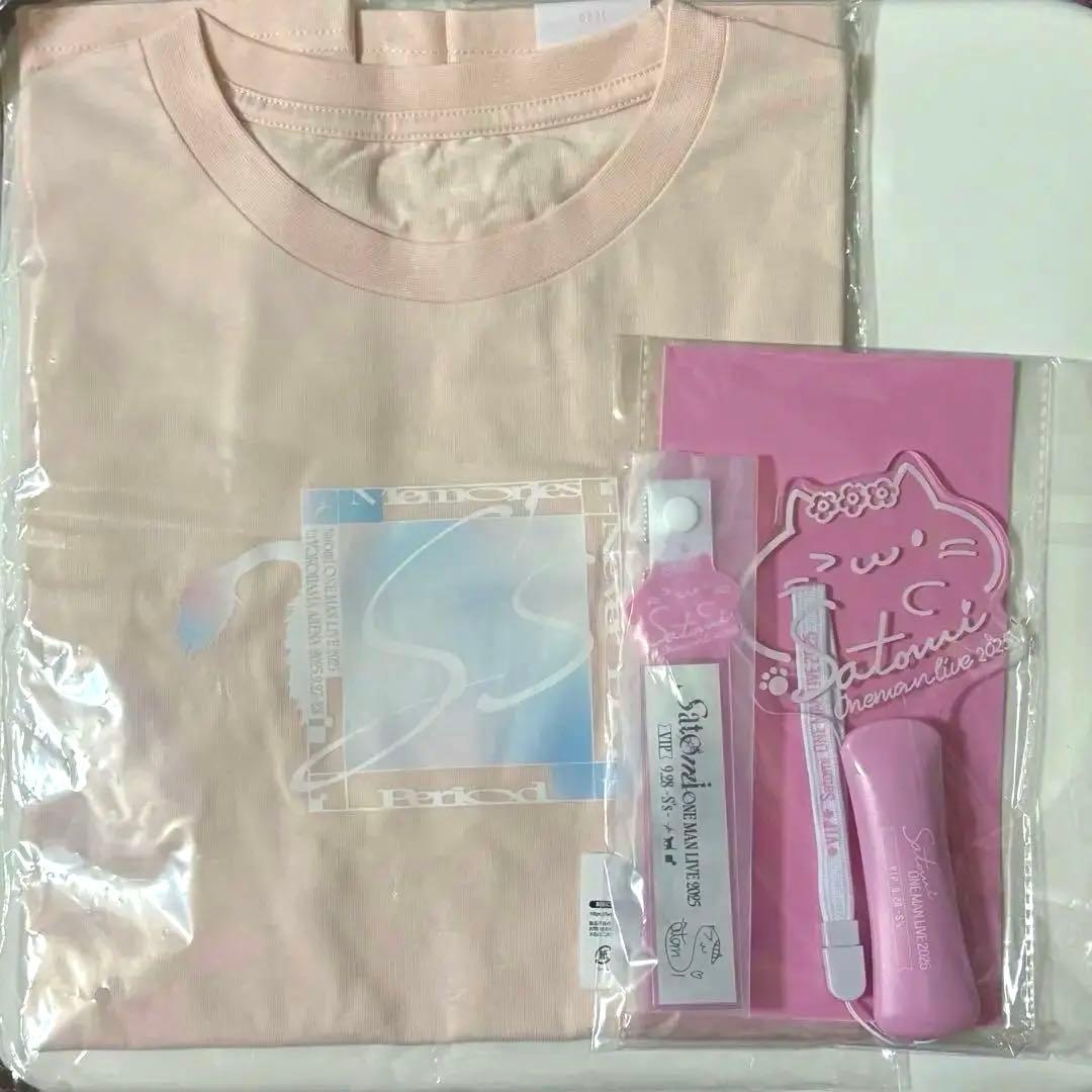 さとみ ワンマンライブ アプグレ特典 ペンライト Tシャツ 銀テチャーム