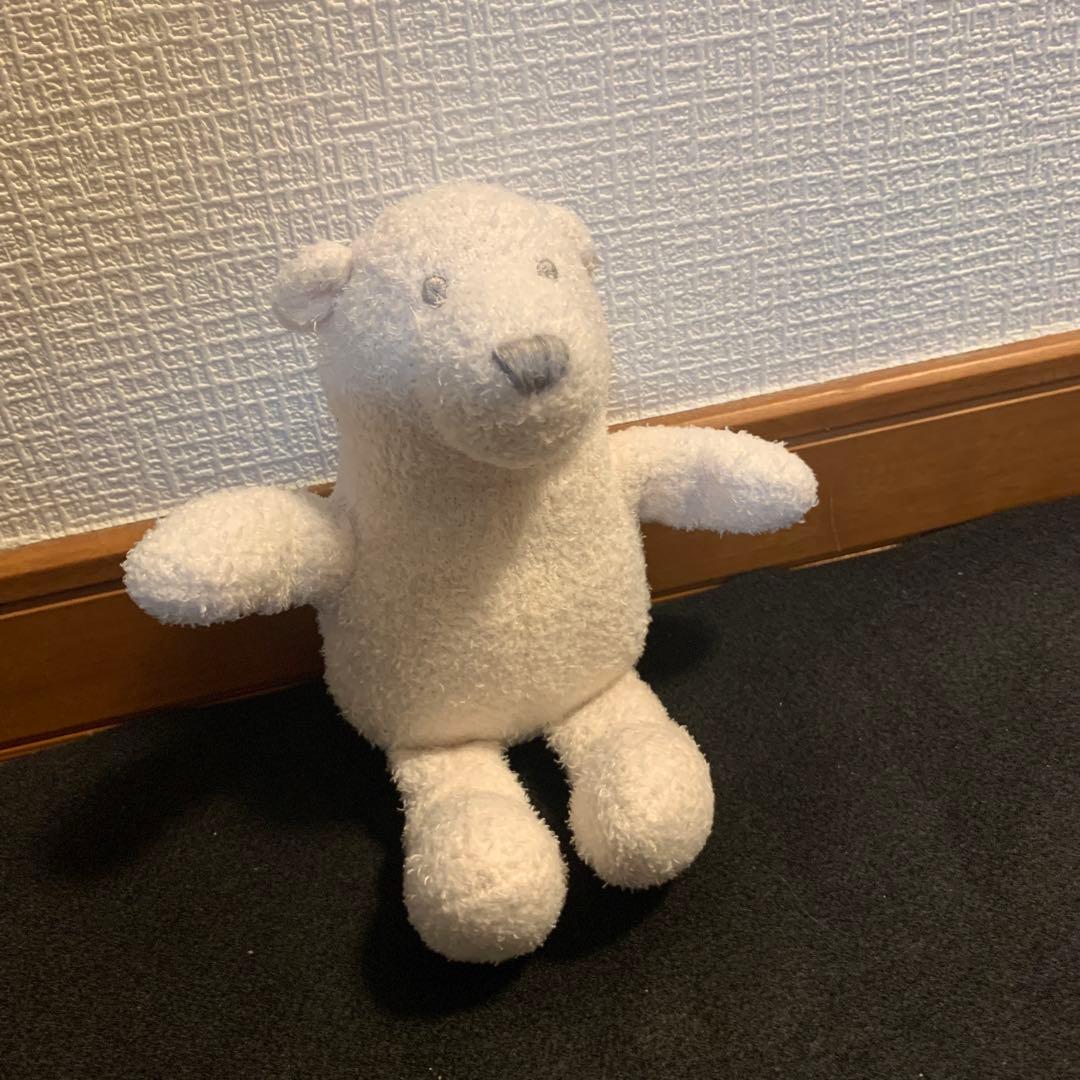 ジェラートピケ 旭山動物園限定 くま ベビーラトル ぬいぐるみ