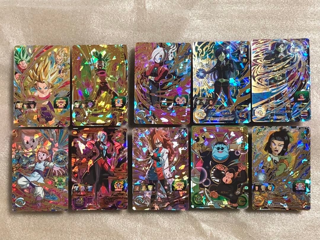 ドラゴンボールヒーローズ　まとめ売り　ＳＥＣ ＵＲ全１２０枚　１枚辺り３００円