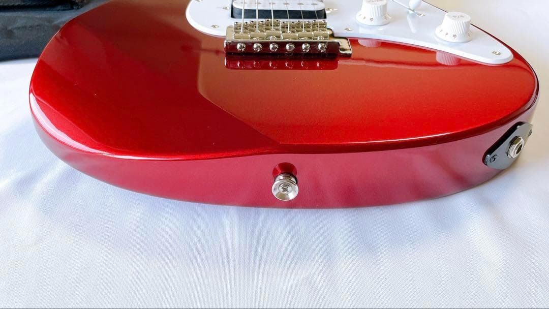 付属品&ケース付き　YAMAHA パシフィカPAC012 レッド