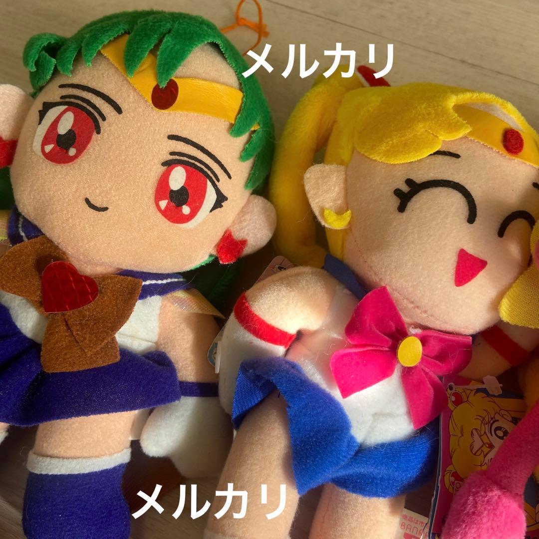 セーラームーン　ぬいぐるみ　平成レトロ当時物　アニメキャラ　非売品　まとめ売り
