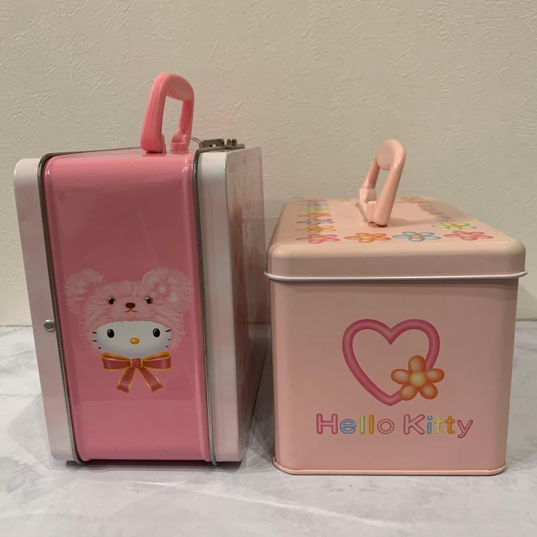 Hello Kitty ハローキティ 缶 小物入れ 缶BOX レトロ レア品 レトロ
