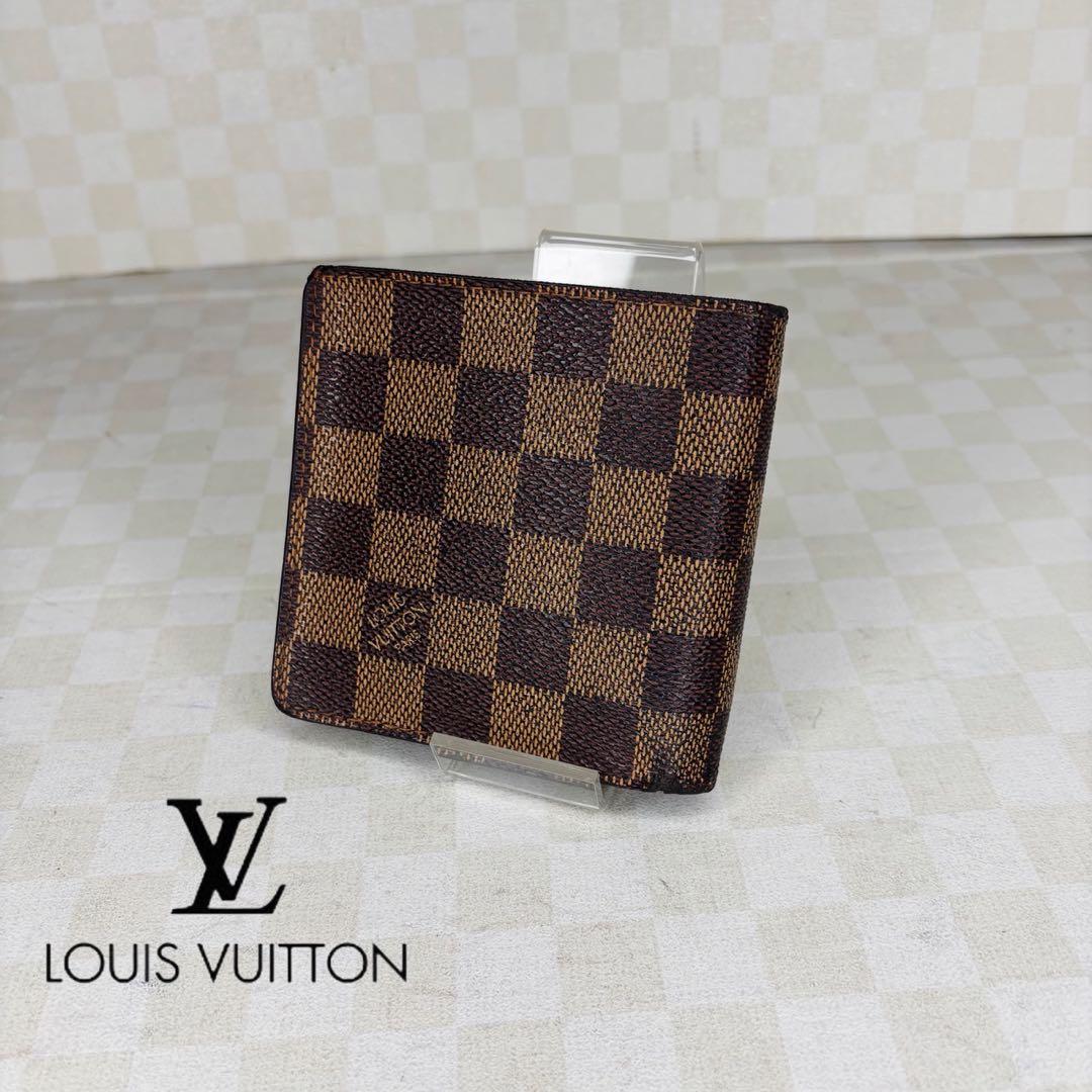 美品　LOUIS VUITTON ルイヴィトン　財布　二つ折り　M06 正規紙袋無料】ルイヴィトン 二つ折り財布 メンズ ポルトフォイユ