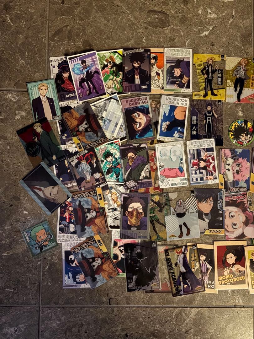 ヒロアカ アニメ トレーディングカード 約50枚セット - メルカリ