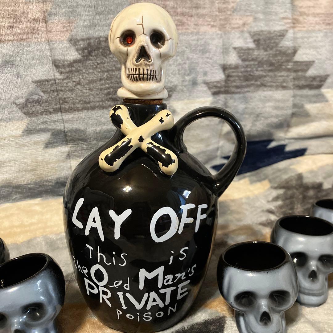 goodrockinポイズンボトル50sビンテージデカンタweirdoロカビリー