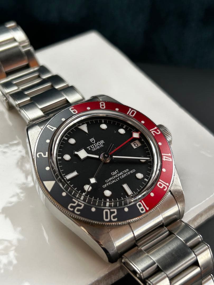 TUDOR GMT チューダー　ブラックベイ　自動巻き腕時計　USED中古品