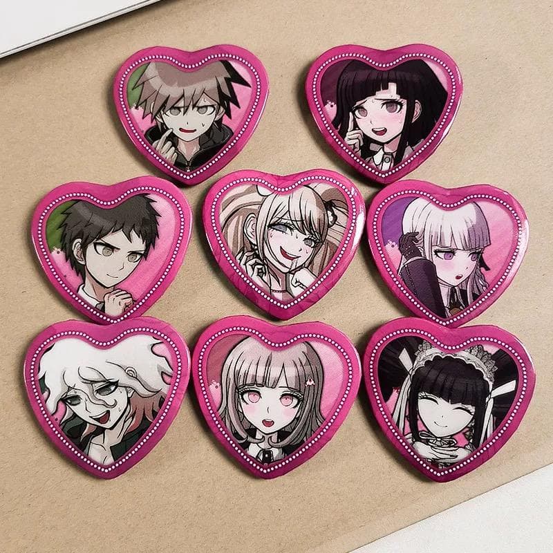 ダンガンロンパ テレ顔 照れ顔 ハート缶 セレス