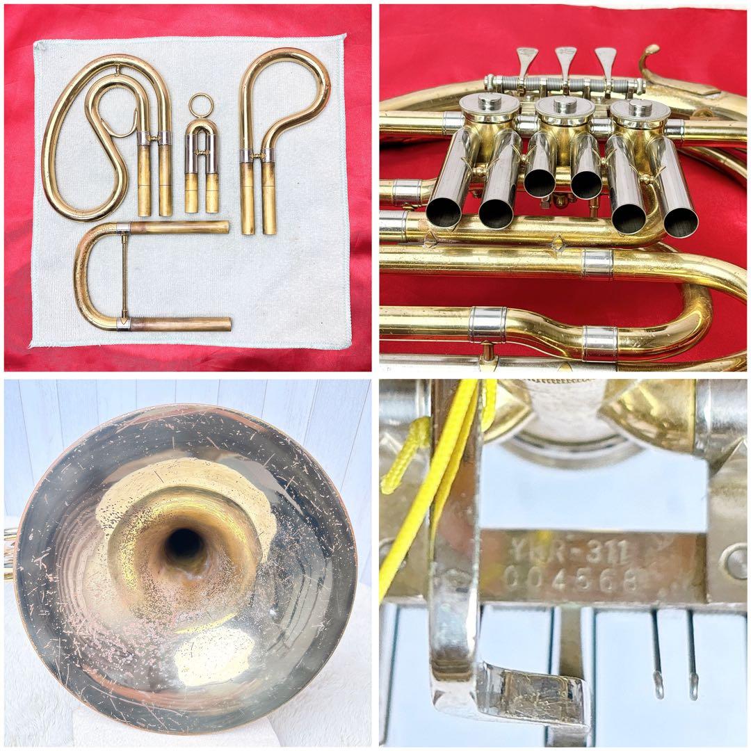 YAMAHA ヤマハ YHR-311 フレンチホルン シングル マウスピース付き